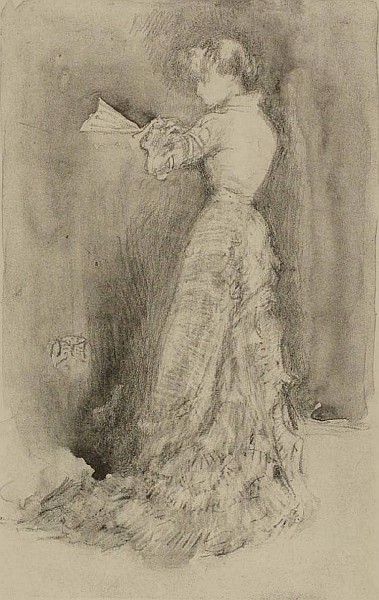 'The Toilet', lithotint, 1878, The Hunterian, Glasgow (49015)