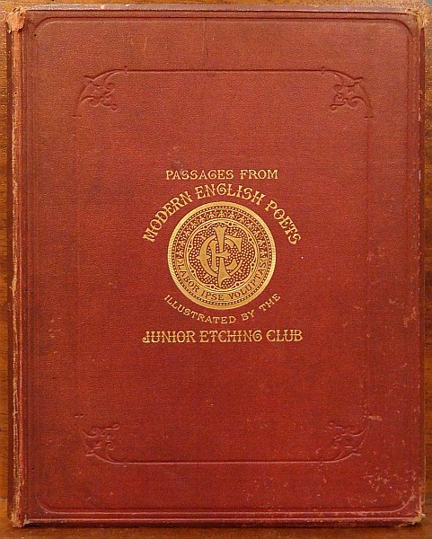 Cover of Passages from Modern English Poets (1862 edition)