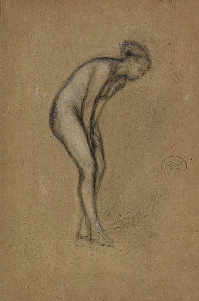 Study for 'Tillie: A Model', chalk, 1870/1873, The Hunterian, University of Glasgow (46030) Study for 'Tillie: A Model', chalk, 1870/1873, The Hunterian, University of Glasgow (46030)