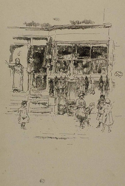 Chelsea Rags, lithograph, 1888, The Hunterian, University of Glasgow (49032)