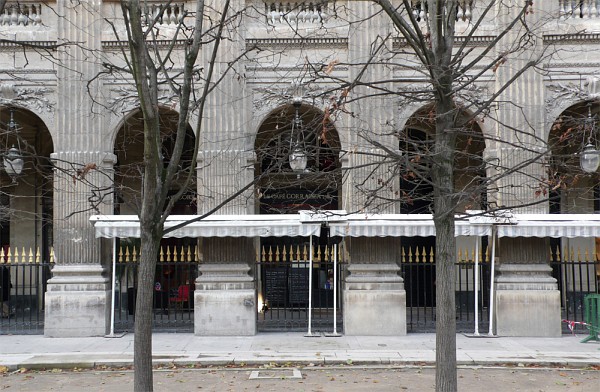 The CafÃ© Corrazza, in the gardens of the Palais Royal, Paris, 2008