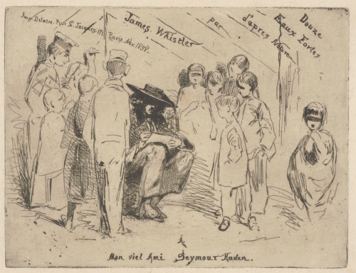 The Title Page for 'Douze Eaux Fortes d'après Nature' [22]