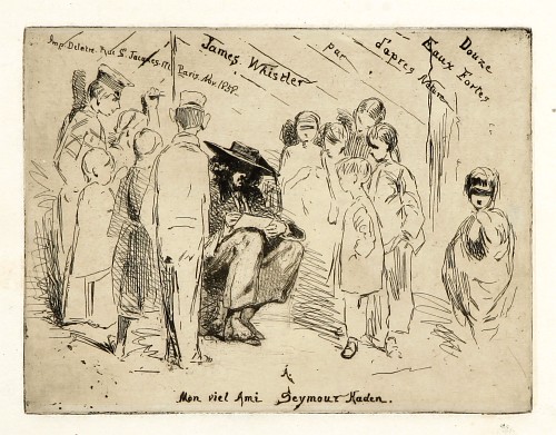 The Title Page for 'Douze Eaux Fortes d'après Nature' [22]