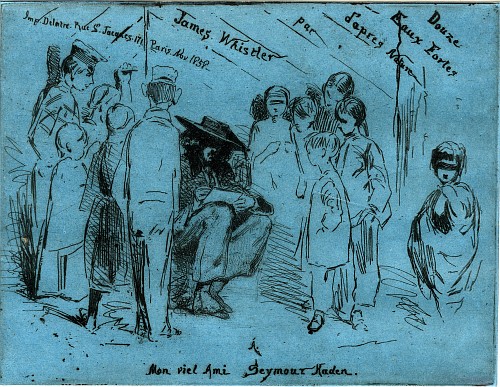 The Title Page for 'Douze Eaux Fortes d'après Nature' [22]