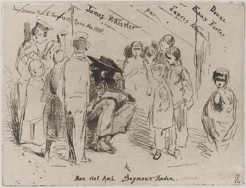 The Title Page for 'Douze Eaux Fortes d'après Nature' [22]