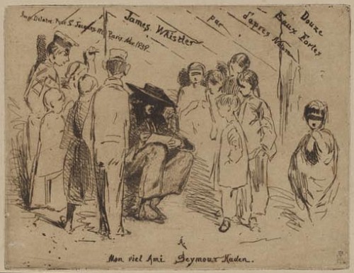 The Title Page for 'Douze Eaux Fortes d'après Nature' [22]