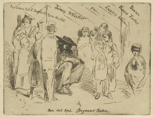The Title Page for 'Douze Eaux Fortes d'après Nature' [22]