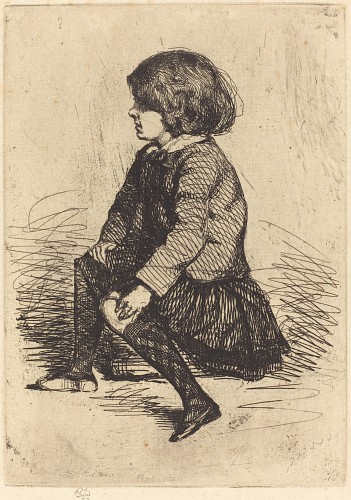 Seymour Haden, Jr, Seated [9]