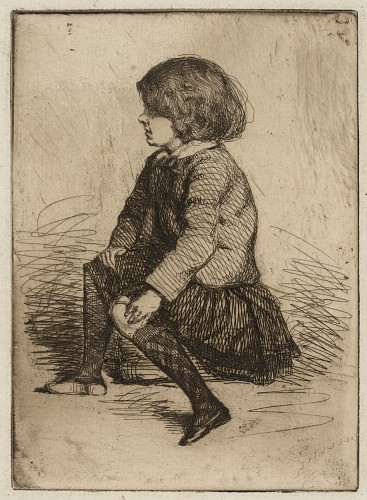 Seymour Haden, Jr, Seated [9]
