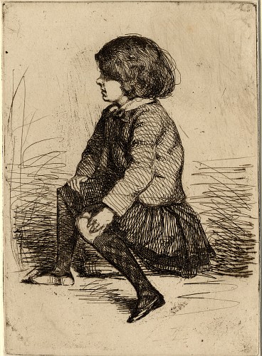 Seymour Haden, Jr, Seated [9]