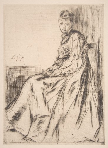 The Letter (Maud, seated) [116]