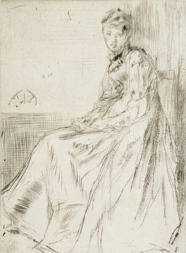 The Letter (Maud, seated) [116]