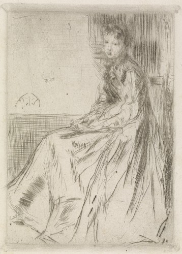The Letter (Maud, seated) [116]