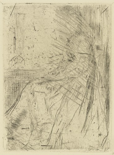 The Letter (Maud, seated) [116]