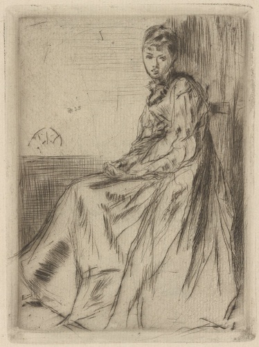 The Letter (Maud, seated) [116]