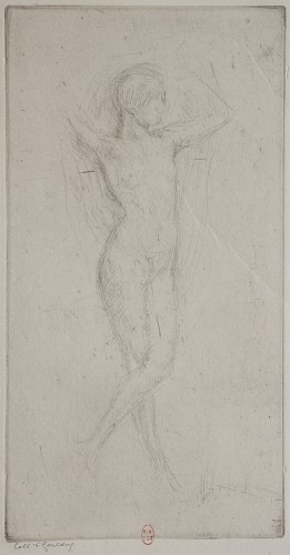 Nude Girl with Arms Raised [115]