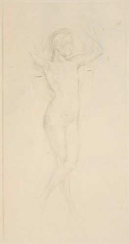 Nude Girl with Arms Raised [115]