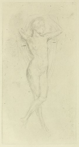 Nude Girl with Arms Raised [115]