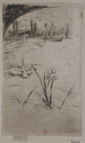 Sketch after Cecil Lawson's "Swan and Iris" [247]