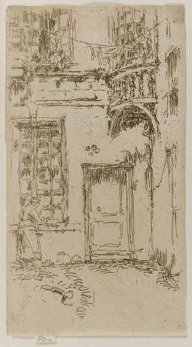 Courtyard, Rue P. L. Courier, Tours [391]
