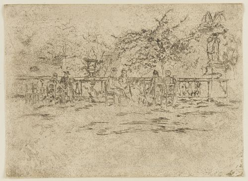 The Little Terrace, Luxembourg Gardens, No. 2 [444]