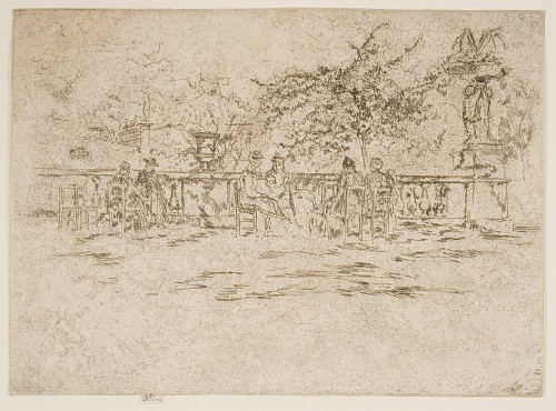 The Little Terrace, Luxembourg Gardens, No. 2 [444]