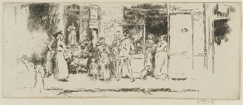 Newspaper-Stall, Rue de Seine [474]