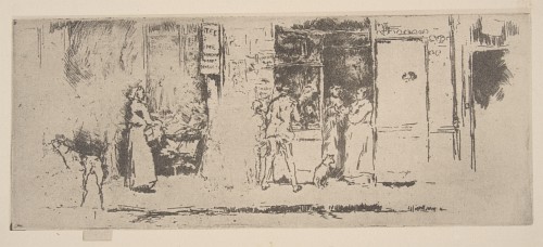 Newspaper-Stall, Rue de Seine [474]