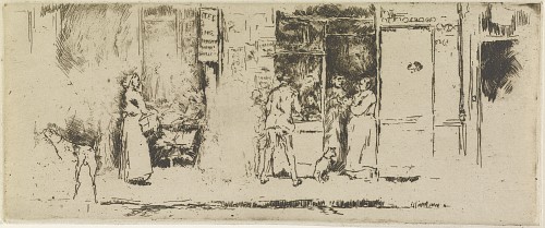 Newspaper-Stall, Rue de Seine [474]