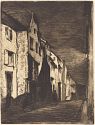 14. Street at Saverne, 1858