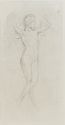 115, Nude Girl with Arms Raised, 1873/1878