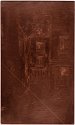 Copper plate: Under the Cathedral, Blois [428]