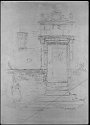 Copper plate: The Door of the Chapel, Montrésor [422]