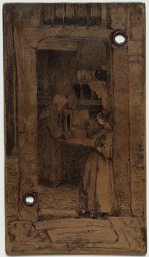 Copper plate: La Marchande de Moutarde [20]