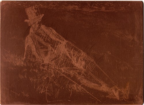Copper plate: Greenwich Pensioner [40]