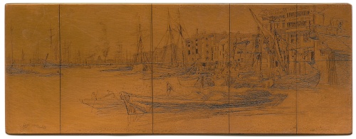 Copper plate: Thames Warehouses [46]
