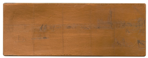 Copper plate: Old Westminster Bridge [47]