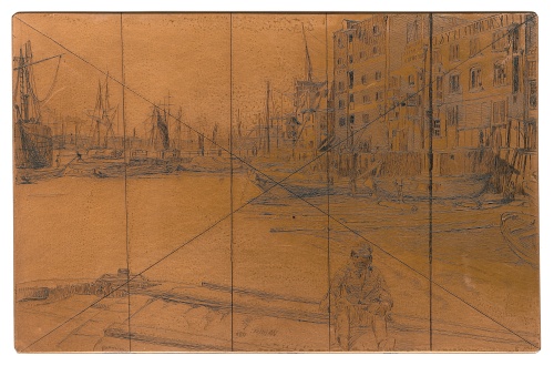 Copper plate: Eagle Wharf [50]