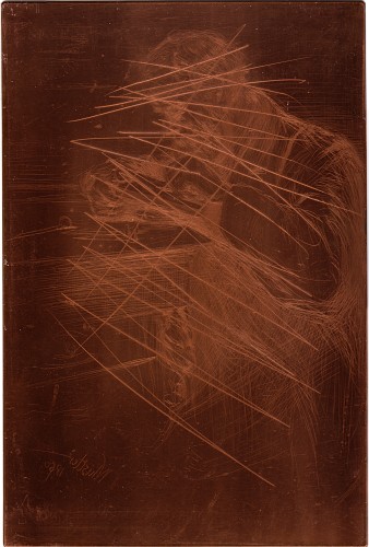 Copper plate: Riault (The Wood Engraver) [69]