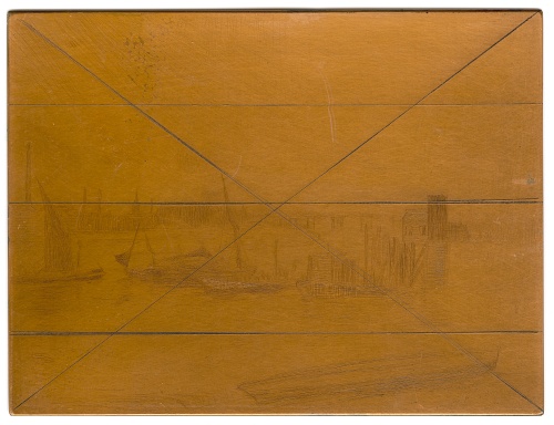Copper plate: Battersea Dawn (Cadogan Pier) [95]