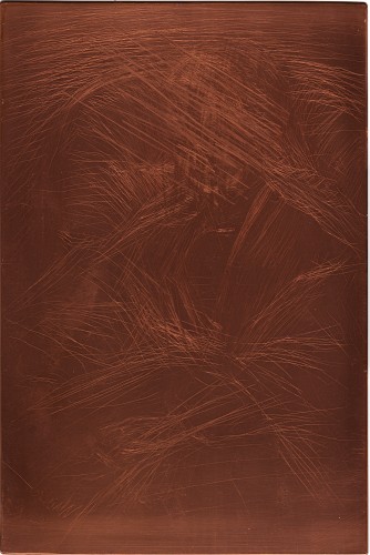 Copper plate: Lady in an armchair [91]