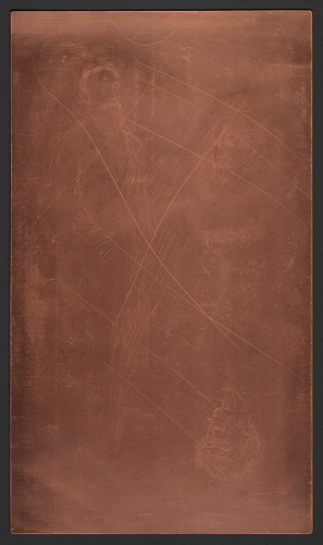 Copper plate: Portrait sketches including F.R. Leyland and Whistler [122]