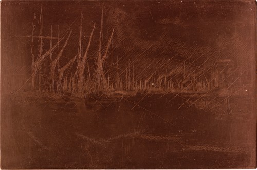Copper plate: Pickle Herring Wharf [164]