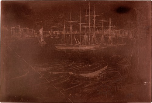 Copper plate: Wapping - The Pool [180]