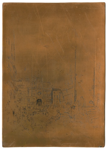 Copper plate: The Piazzetta [218]