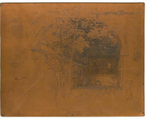 Copper plate: The Traghetto, No. 2 [233]