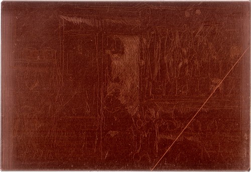 Copper plate: The Little Rag Shop, Milman's Row [265]