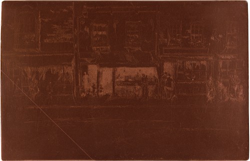 Copper plate: Fish Shop, Chelsea [267]