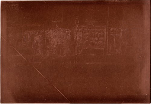 Copper plate: The Barber's Shop, Chelsea [263]