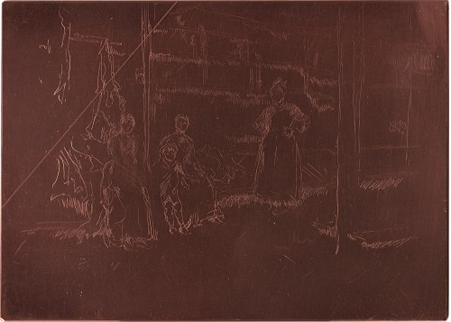 Copper plate: After the Sale, Clothes Exchange, Houndsditch [357]